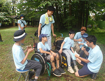 第67回手足の不自由な子どものキャンプ（CDC）
