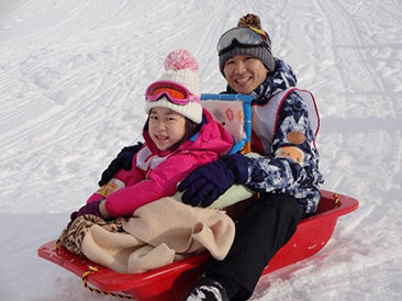 雪と遊ぼう！親と子の療育キャンプ（ＷＨＣ）