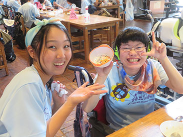 みんなと食べると美味しいね★