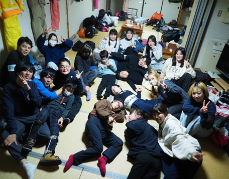 みんなでのんびり部屋時間